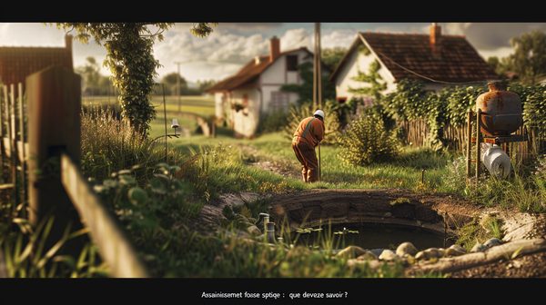 Assainissement et fosse septique : que devez-vous savoir ?